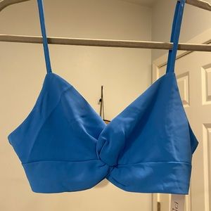 Women’s blue bralette size small